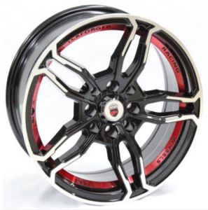Juego de aros marca VARELOX Wheels  modelo Z239  b1<2> r+b4 - 15"x7.0" - 4x100 (8h)