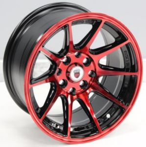 Juego de aros VARELOX Wheels  modelo Z256  b4/r - 14"x7.5" - 4x100 (8h)