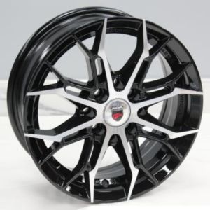 Juego de aros marca VARELOX Wheels  modelo Z259  b4 - 14"x5.5" - 4x100 (8h)
