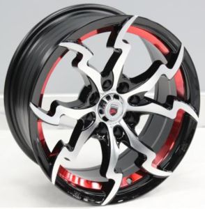 Juego de aros marca VARELOX Wheels  modelo Z267  b1<1>/r+b4 - 15"x7.0" - 4x100 (8h)