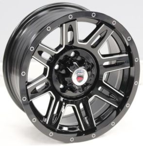 Juego de aros marca VARELOX Wheels  modelo Z271  b1-s-q - 15"x7.0" - 5x114.3