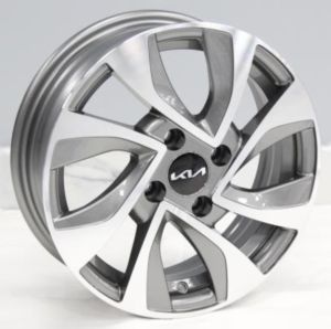 Juego de aros VARELOX Wheels  modelo Z3007  g4 - 14"x5.0" - 4x100 - compat. KIA