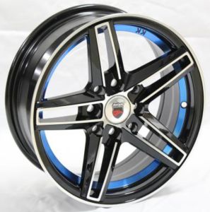 Juego de aros marca VARELOX Wheels  modelo Z353  b1(2)/su+b4 - 14"x6.0" - 4x100 (8h)