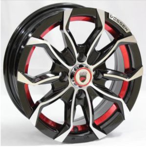 Juego de aros marca VARELOX Wheels  modelo Z363  b1<2>/r+b4 - 13"x5.5" - 4x100 (8h)