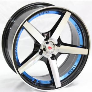 Juego de aros marca VARELOX Wheels  modelo Z366  b1(2)/su+b4 - 13"x5.5"  4x100 (8h)