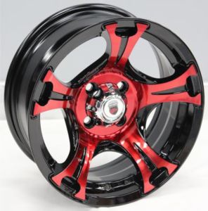 Juego de aros marca VARELOX Wheels  modelo Z503  b4/r - 14"x6.0" - 4x100