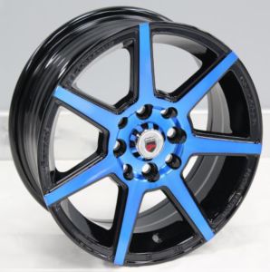 Juego de aros marca VARELOX Wheels  modelo Z542  b4/su - 14"x6.0" - 4x100 (8h)