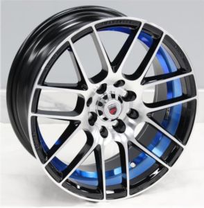 Juego de aros VARELOX Wheels  modelo Z550  b1<<1>>/su+b4 - 15"x7.0" - 4x100 (8h)