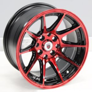 Juego de aros marca VARELOX Wheels  modelo Z56  b4/r - 14"x7.5" - 4x100 (8h)