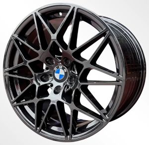 Juego de aros ZH Wheels  modelo 80043  black m - 18"x8.5" - 5x120