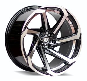 Juego de aros ZH Wheels  modelo ZH-4299 mb+uc - 17"x9.0" - 5x114.3 (10h)