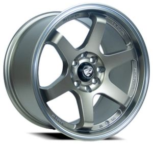 Juego de aros ZH Wheels  modelo ZH-XJ252  semi matt br-mach ring - 16"×8.5" - 4x100 (8h)