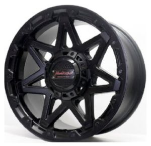 Juego de aros ZH Wheels  modelo 1069  matt black - 18"x9.0" - 5x127 (10h)
