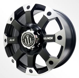 Juego de aros marca Indiana Wheels  modelo ZH-141 - 17"x9.0" - 5x139.7