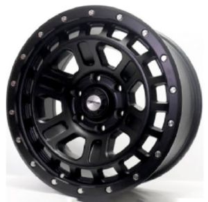 Juego de aros ZH Wheels  modelo 3S234  full matt black - 18"x9.0" - 6x139.7