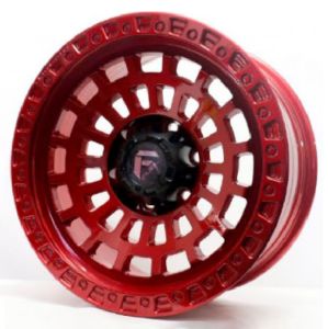 Juego de aros ZH Wheels  modelo 603  red - 18"x9.0" - 6x139.7