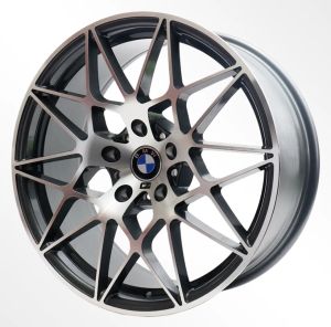 Juego de aros ZH Wheels  modelo DA052A mg - 18"x8.0" - 5x120 - compat. BMW