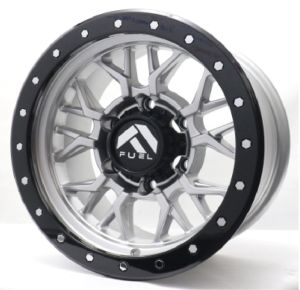 Juego de aros ZH Wheels  modelo LP125  silver+b-lip - 15"x8.0" - 6x139.7