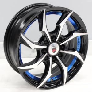 Juego de aros marca VARELOX Wheels  modelo ZHX005 b1(2)/su+b4 - 14"x5.5" - 4x108 (8h)