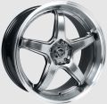 Juego de aros ZH Wheels  modelo ZS014  hyper black - 19"x8.5" - 5x114.3